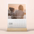 Custom Photo Calendar with Personalized Printing for Desk Use